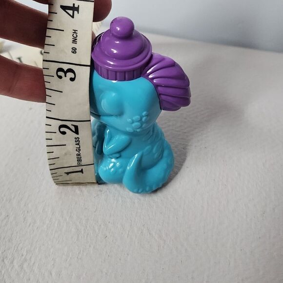 Fur Real Friends Munchin T-Rex Pet Blue Dinosaur Replacement Bottle Furreal 3" - Picture 2 of 2